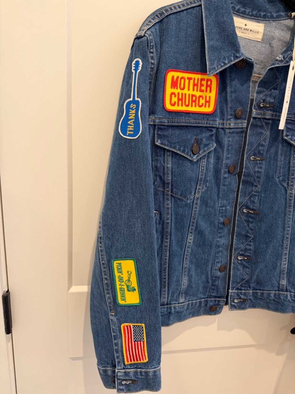 NWT Imogene + Willie x Grand Ole Opry Patch Blast Denim Jacket - Picture 7 of 10